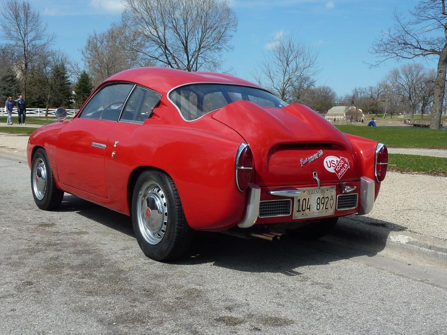  Fiat Abarth 750 Zagato Double Bubble Coupe 1959 года  (фото 9 из 16)